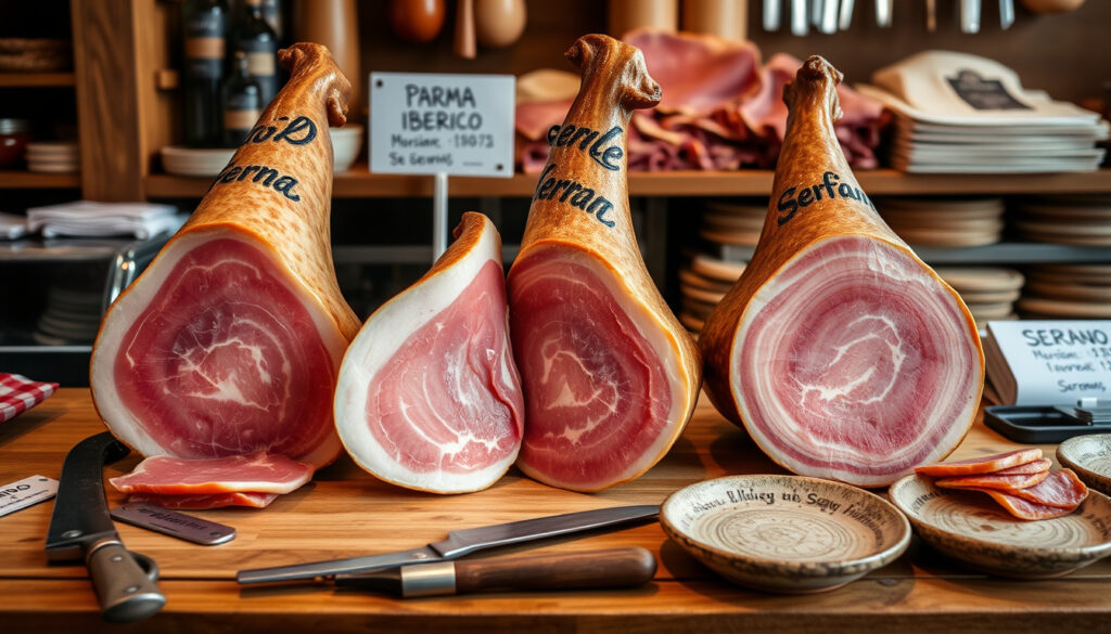 Serrano Skinke: Forskelle på parma, iberico og brug
